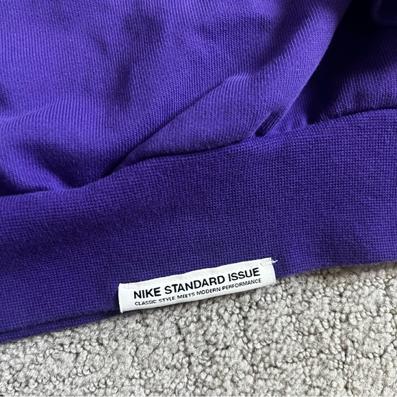 Nike Dri-FIT Standard Issue Official Basketball Sweatshirt Sz S Retro Embroidery - Picture 7 of 13